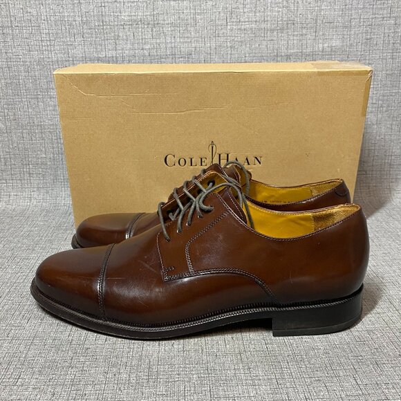 Cole Haan Air Carter (Mahogany) Men Cap Toe Shoes main image 11